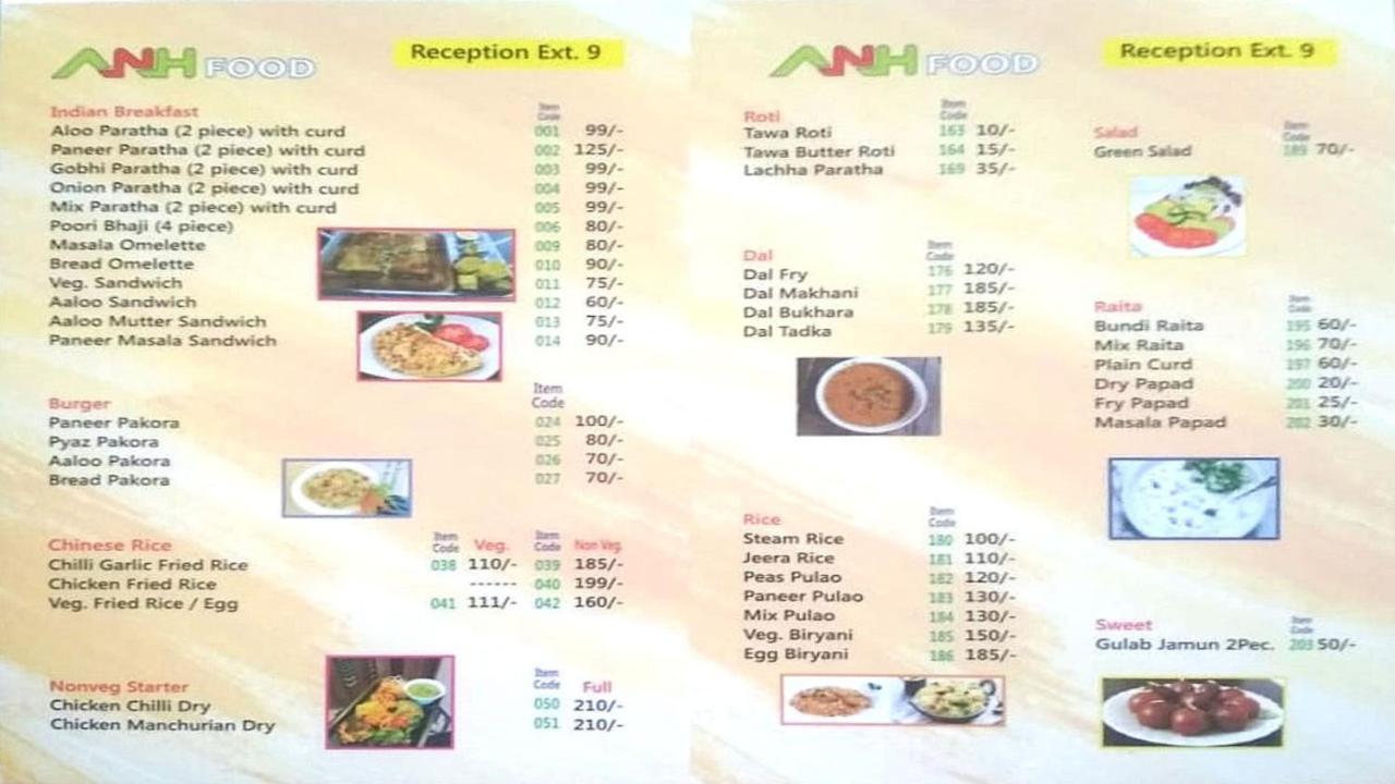Anh Hotel Lucknow Eksteriør bilde